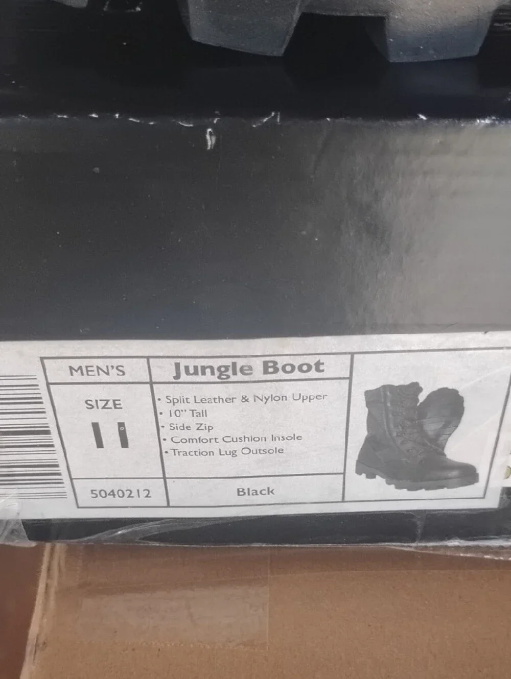 Blackrock BR Tactical Jungle Boots in Black